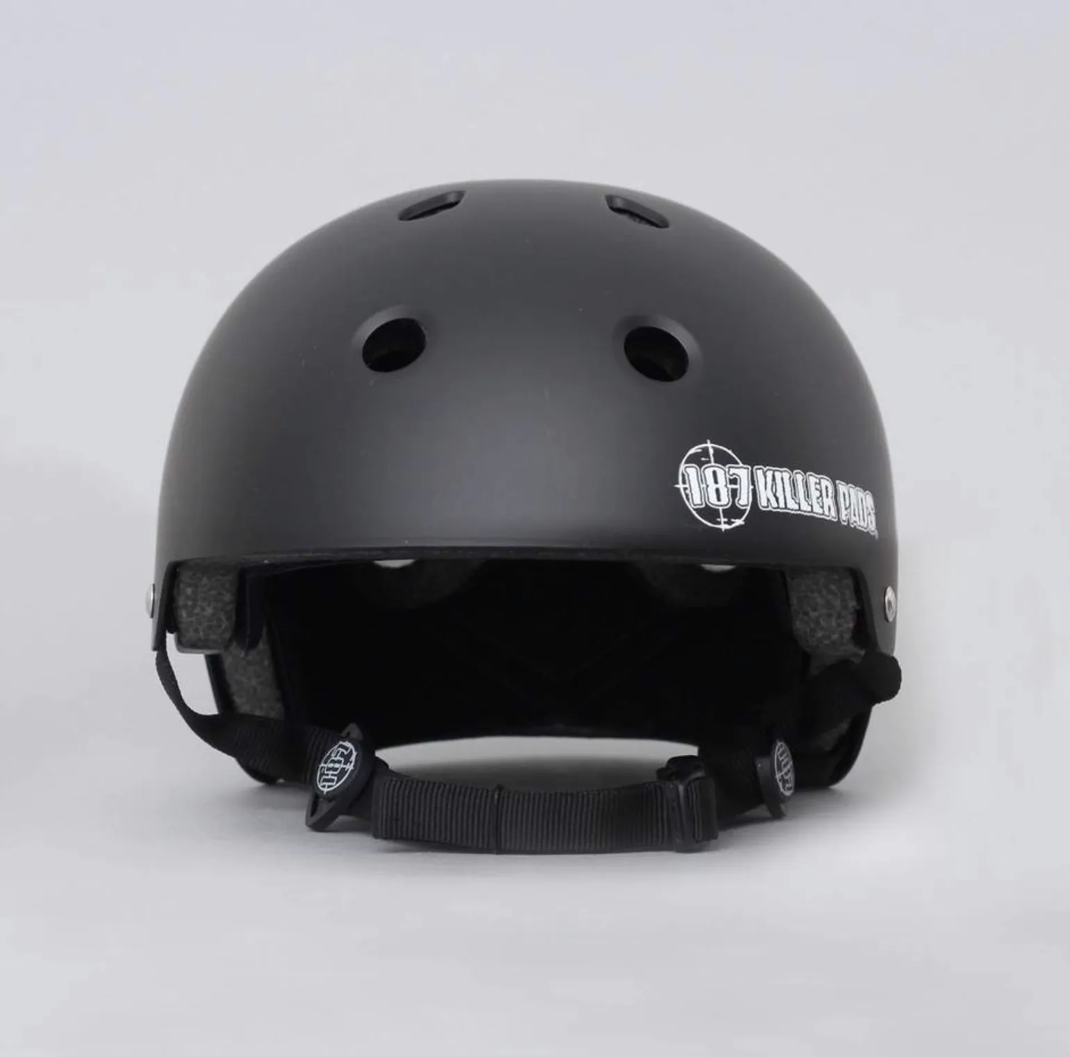 187 Killer Pads Certified Helmet - Matte Black==SALE==