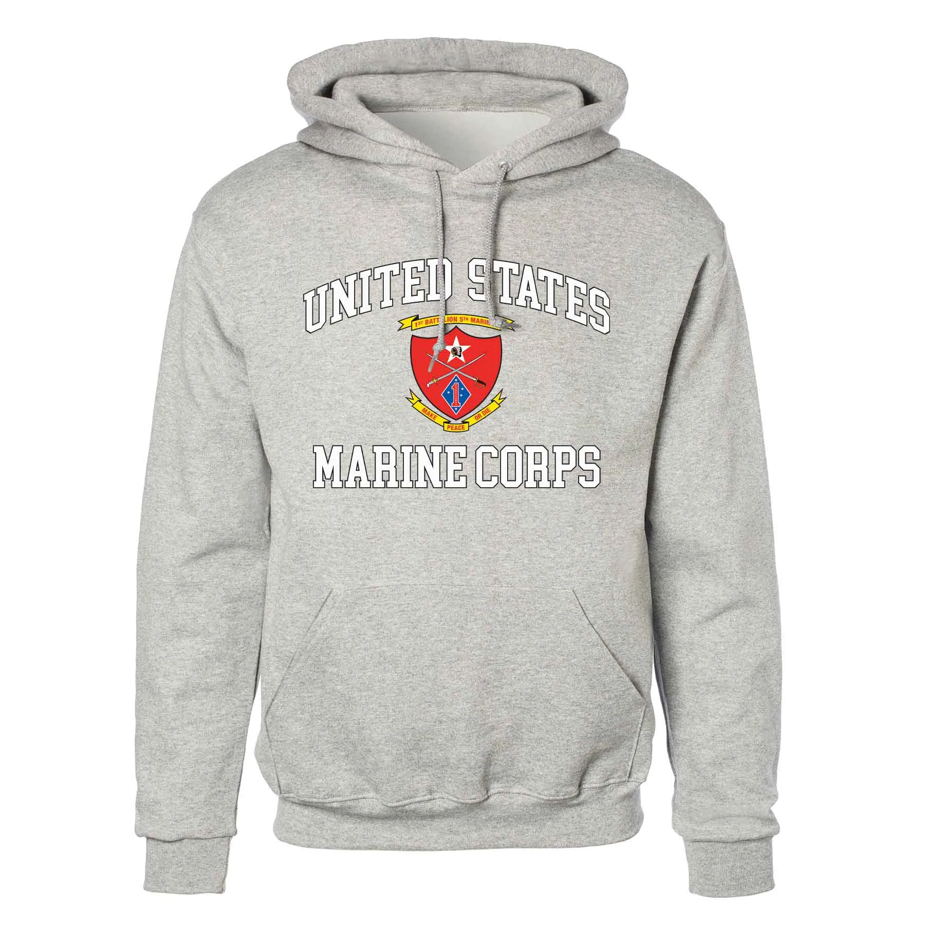 1st Battalion 5th Marines USMC Hoodie