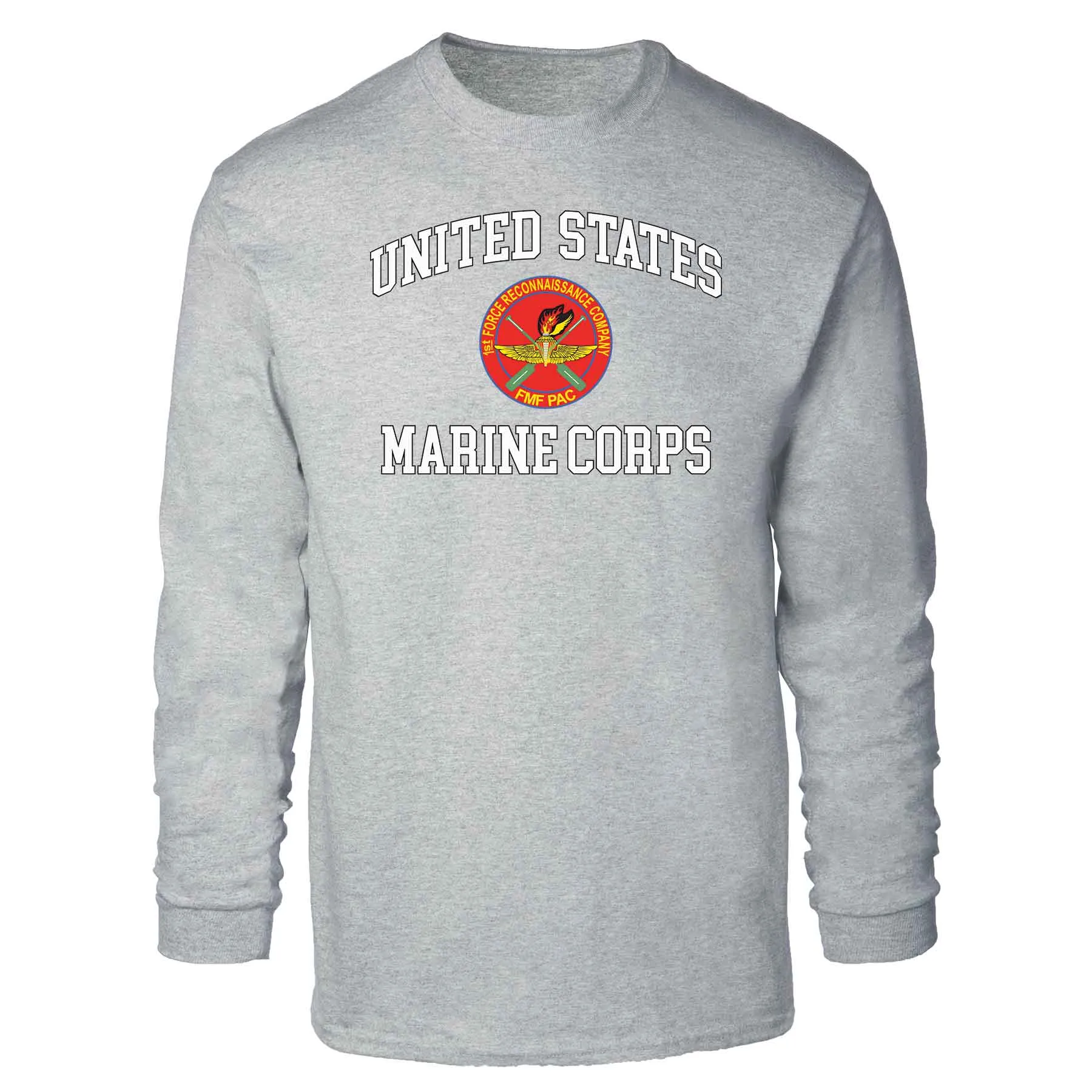 1st Force Recon FMF PAC USMC Long Sleeve T-shirt