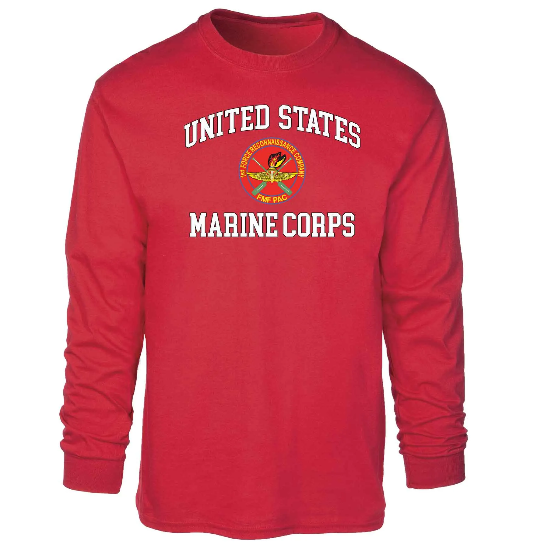 1st Force Recon FMF PAC USMC Long Sleeve T-shirt