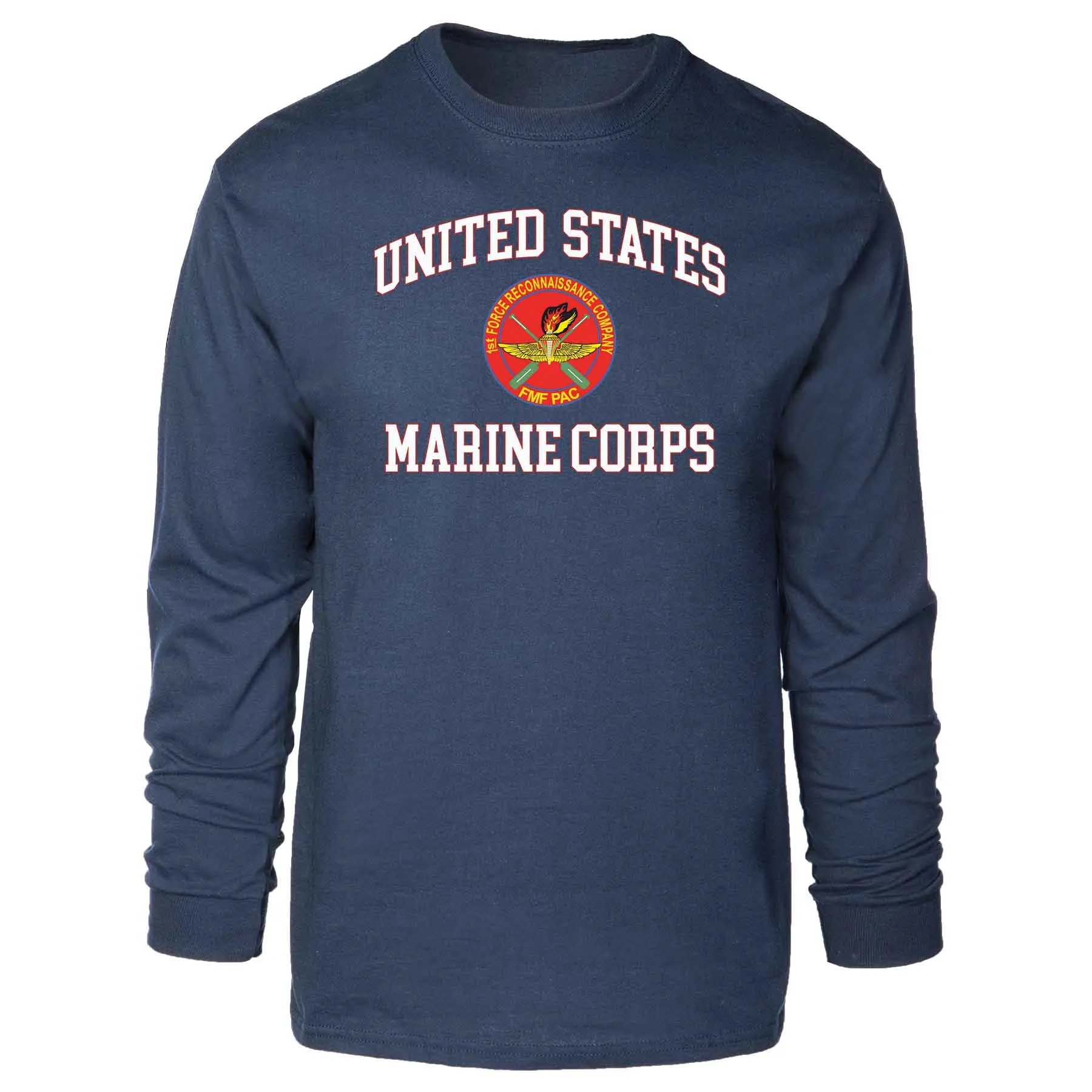 1st Force Recon FMF PAC USMC Long Sleeve T-shirt