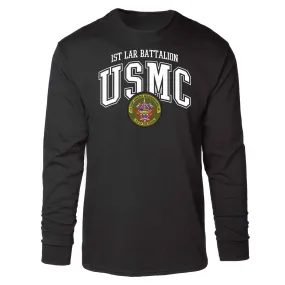 1st LAR Battalion Arched Long Sleeve T-shirt