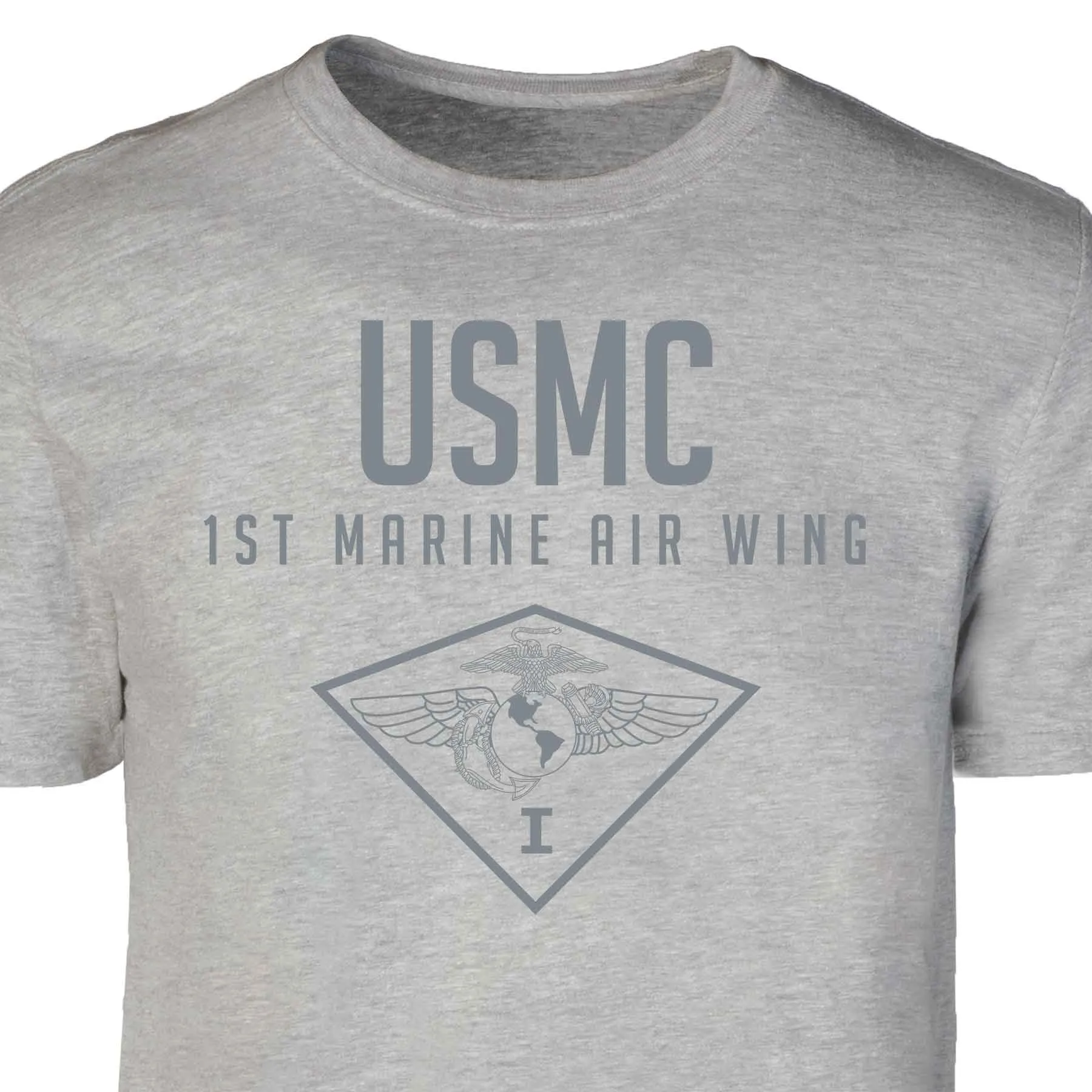 1st Marine Air Wing Tonal Patch Graphic T-shirt