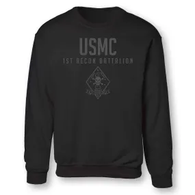 1st Recon Battalion Tonal Sweatshirt