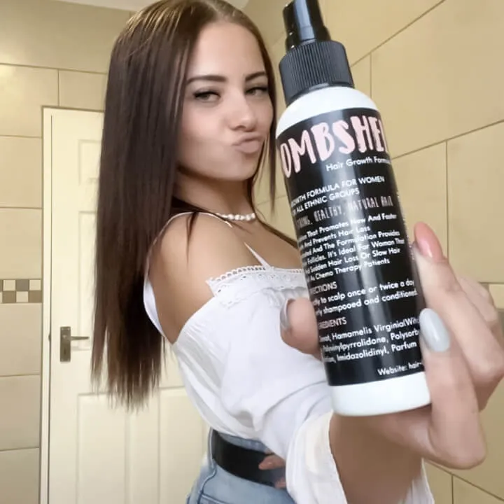 2 x Bombshell Hair Growth Spray Women