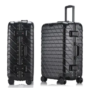 20''22''24''26''29'' Classic Rolling Luggage Aluminium Frame Trolley Solid Travel Cabin Women