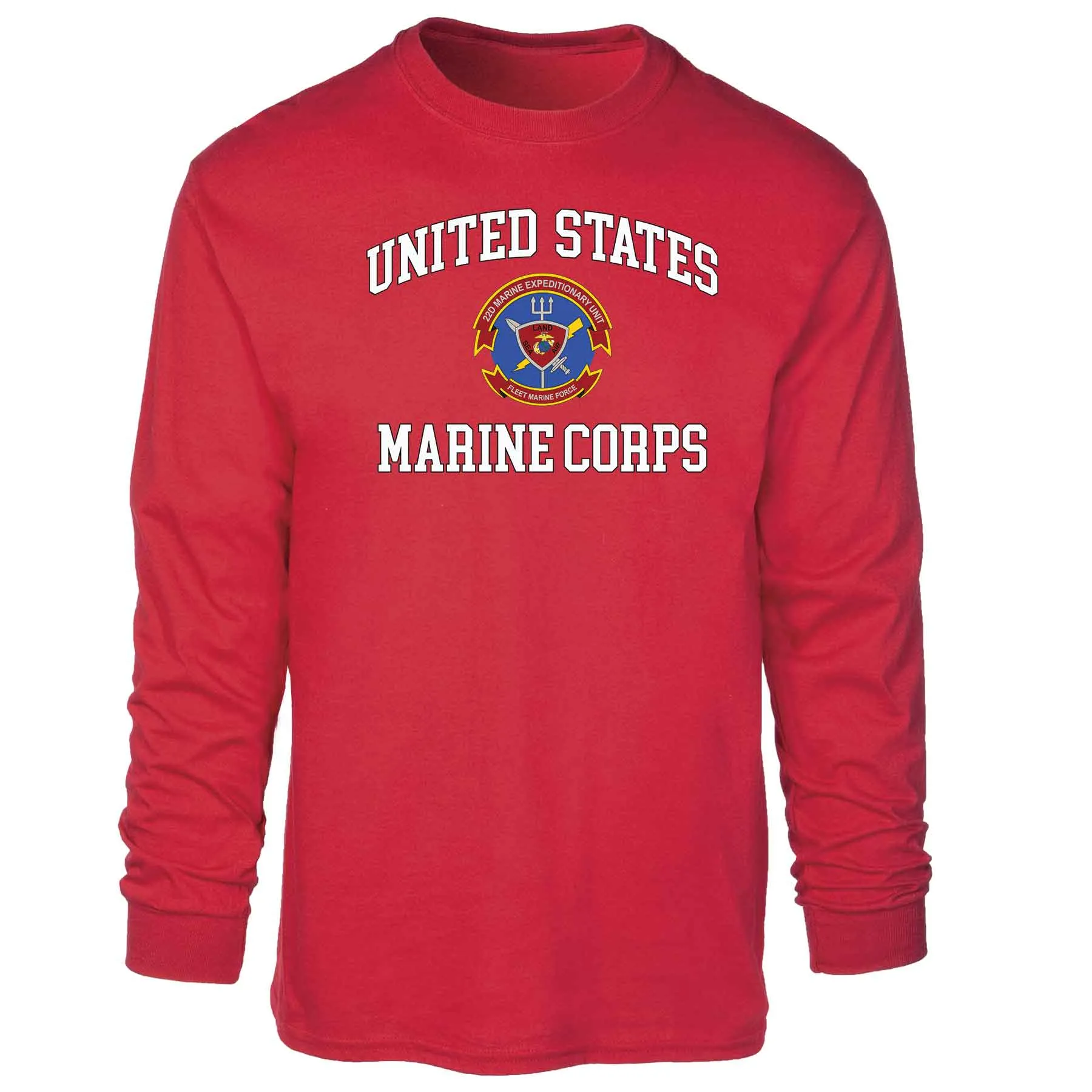 22nd MEU Fleet Marine Force USMC Long Sleeve T-shirt