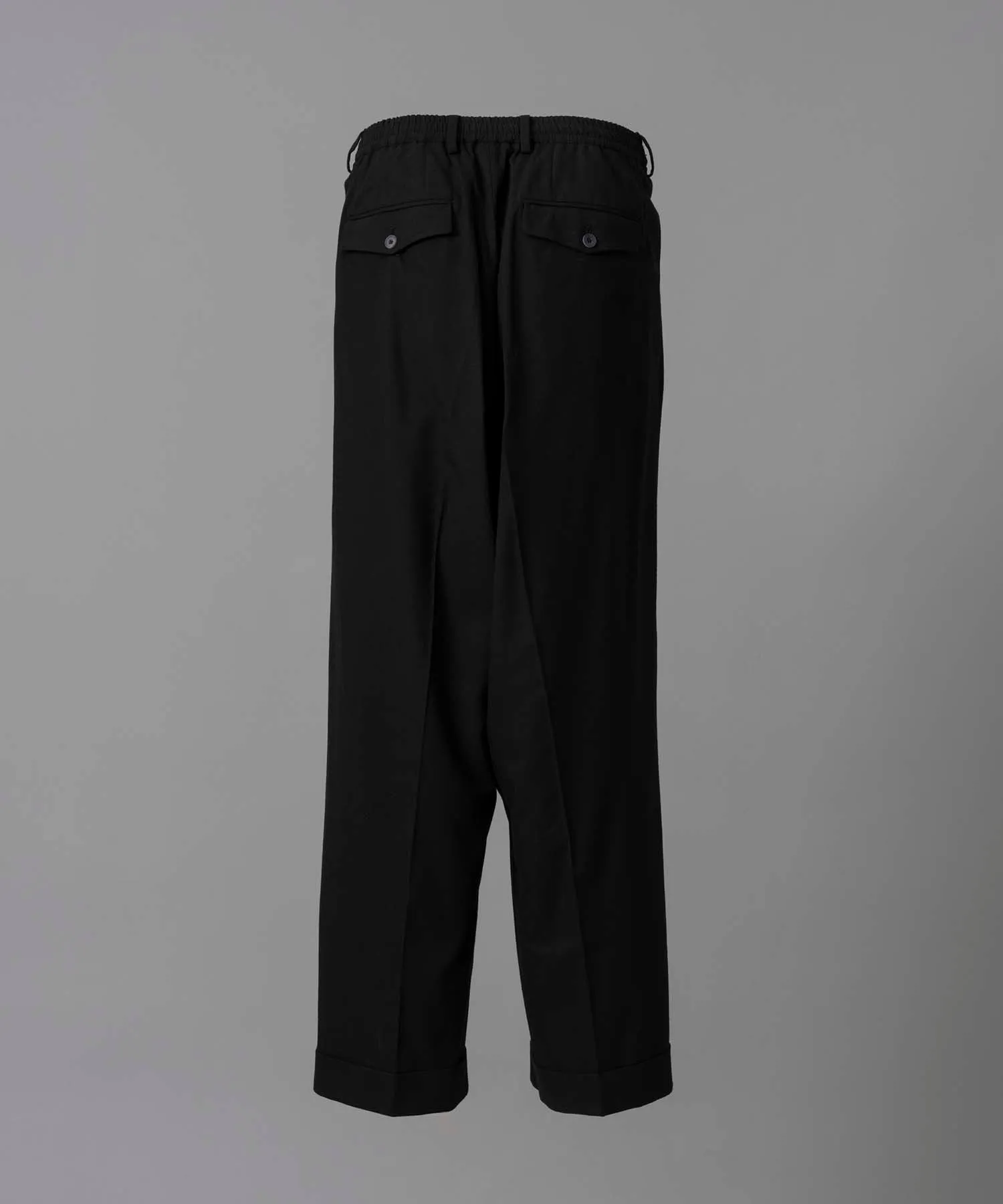 【24AW PRE-ORDER】Prime-Wide Forward Drop Two Tucks Pants