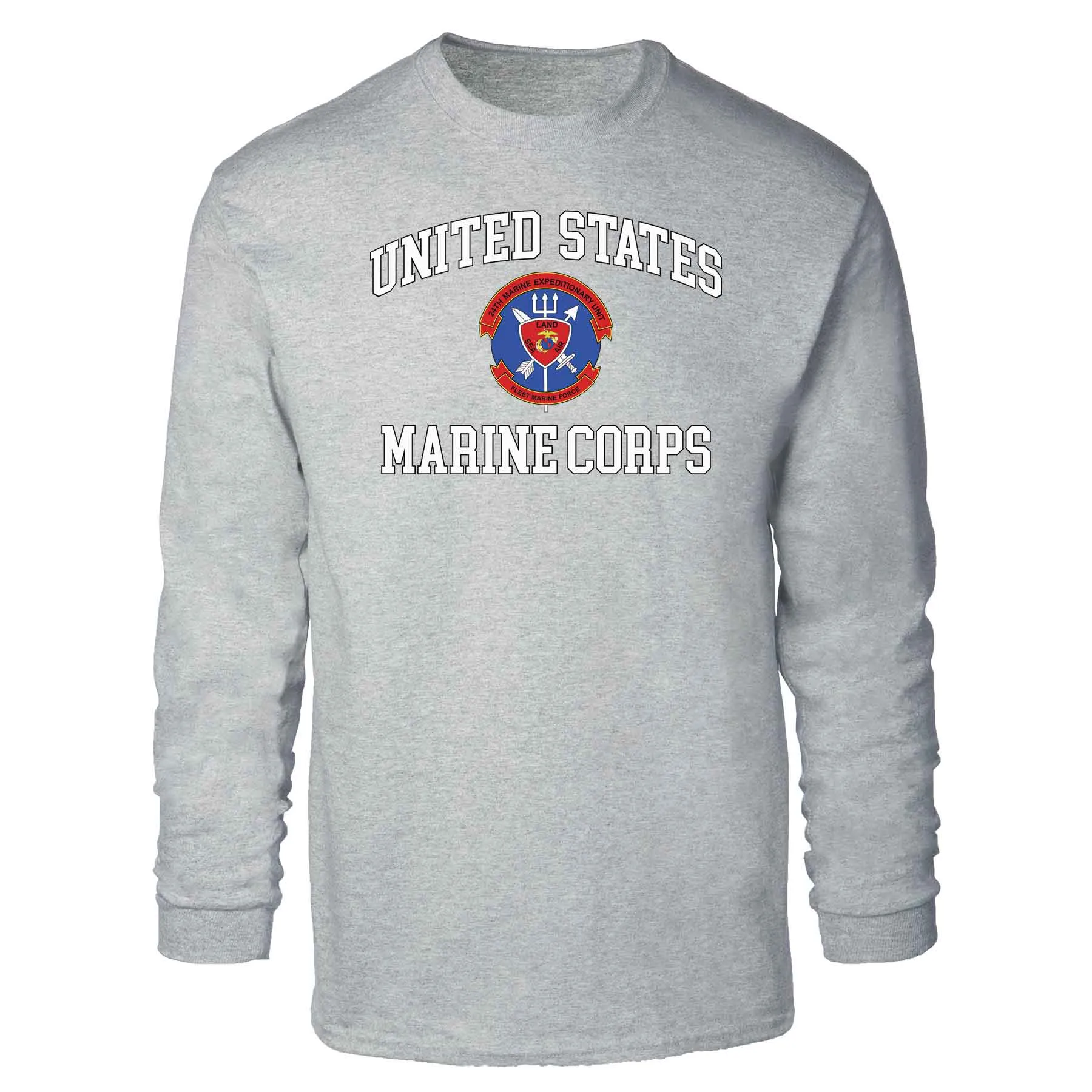 24th MEU Fleet Marine Force USMC Long Sleeve T-shirt