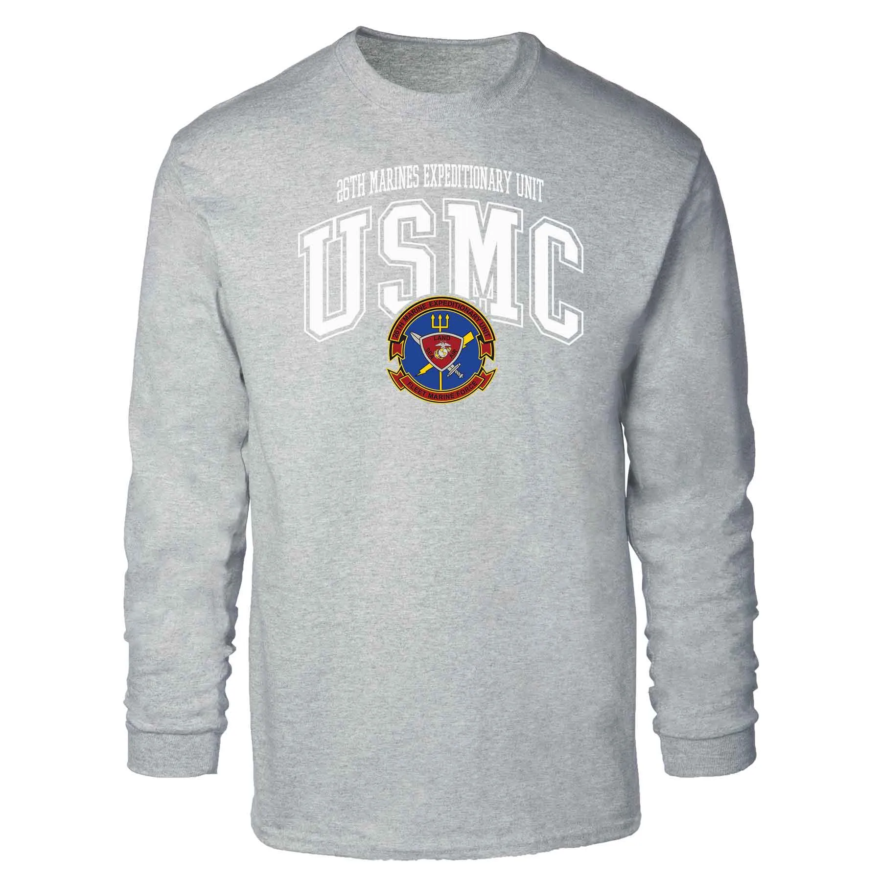 26th Marines Expeditionary Arched Long Sleeve T-shirt