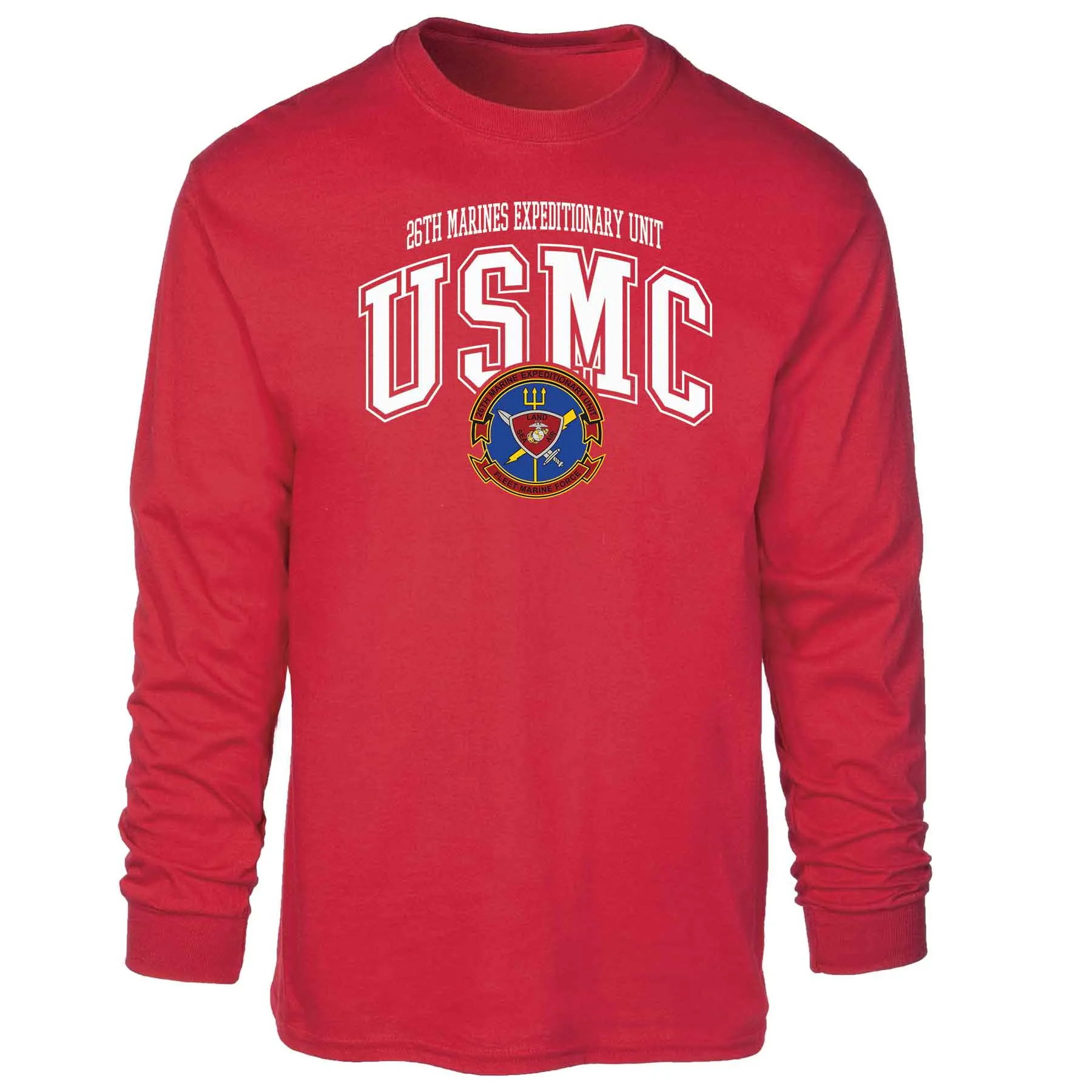 26th Marines Expeditionary Arched Long Sleeve T-shirt