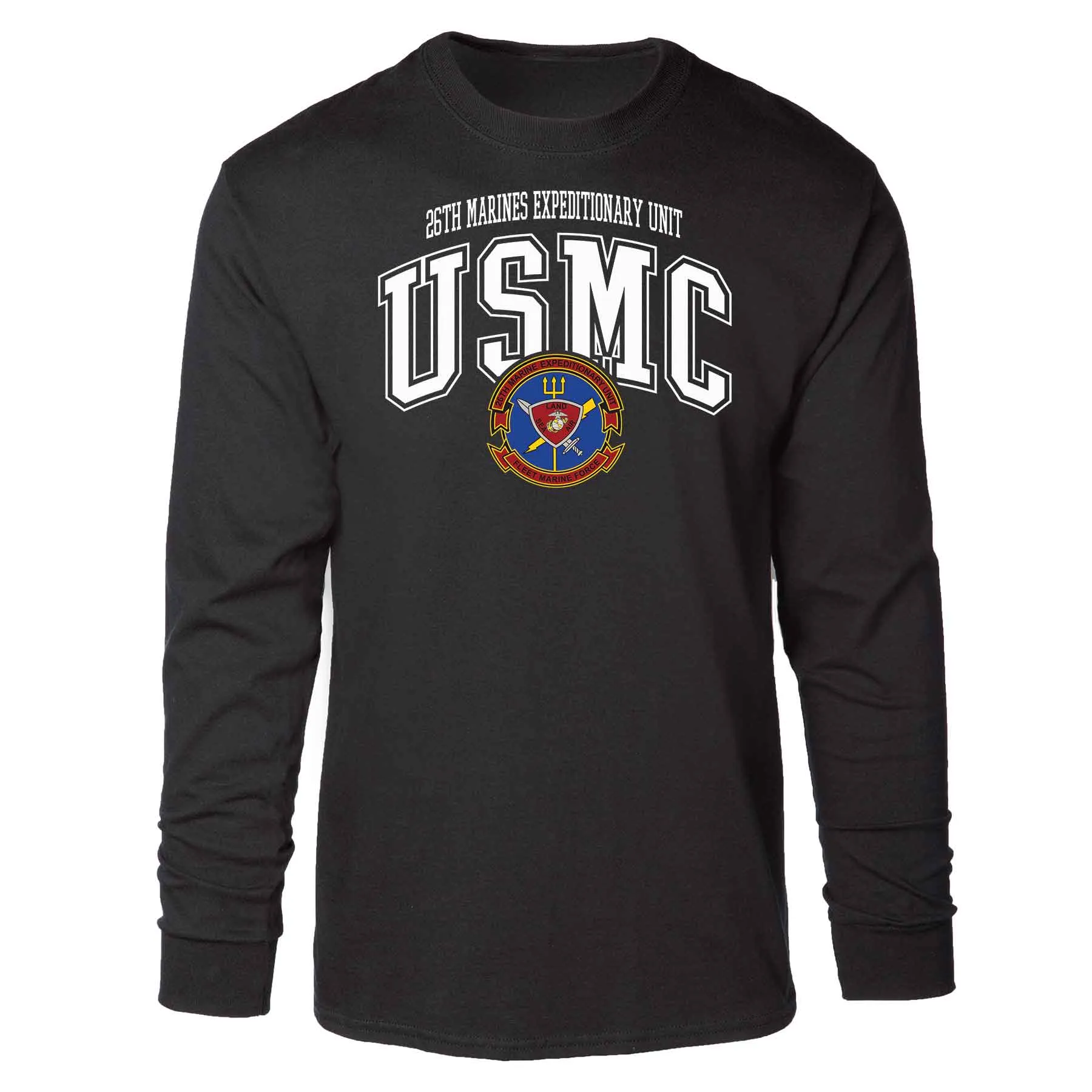 26th Marines Expeditionary Arched Long Sleeve T-shirt