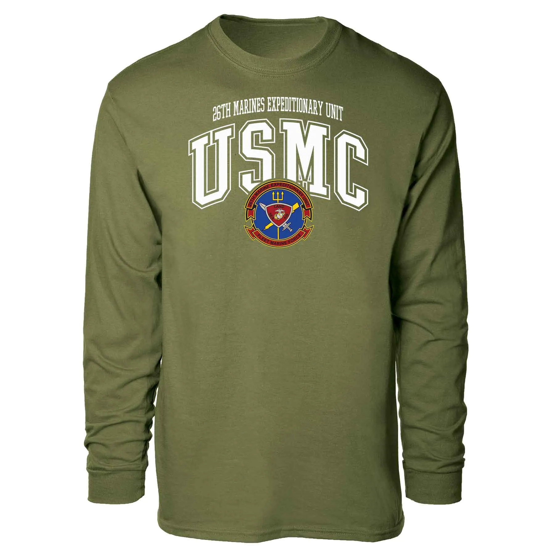 26th Marines Expeditionary Arched Long Sleeve T-shirt