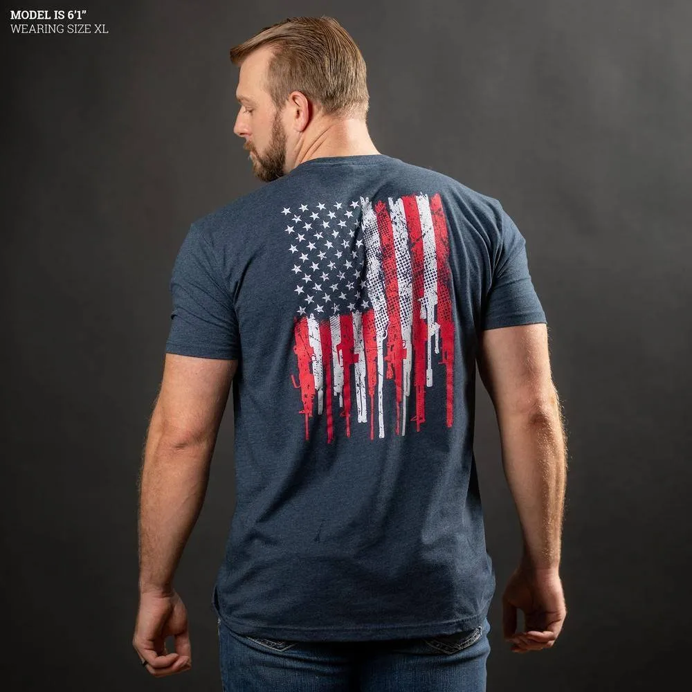 2A Stars and Stripes T-Shirt - Midnight Navy