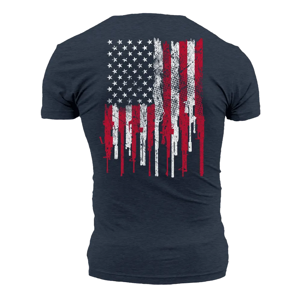 2A Stars and Stripes T-Shirt - Midnight Navy