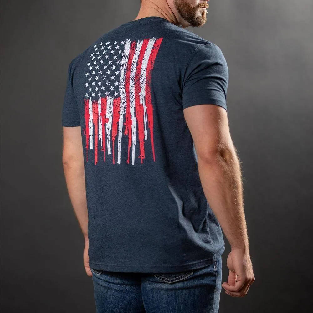 2A Stars and Stripes T-Shirt - Midnight Navy