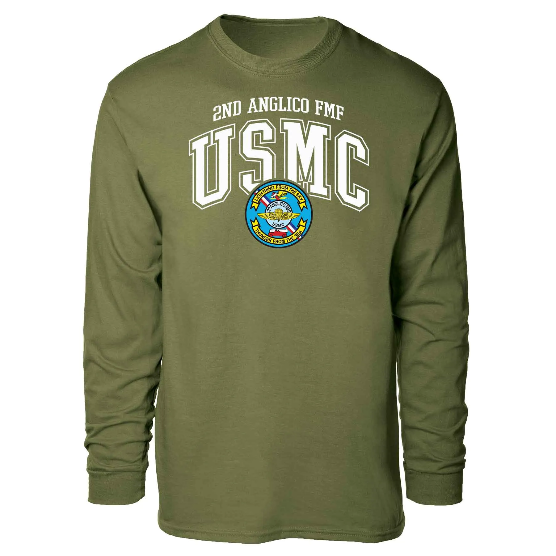 2D Anglico FMF Arched Long Sleeve T-shirt