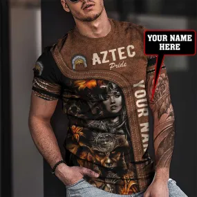 3D All Over Print Personalized Aztec Pride Unisex Shirts Coolspod