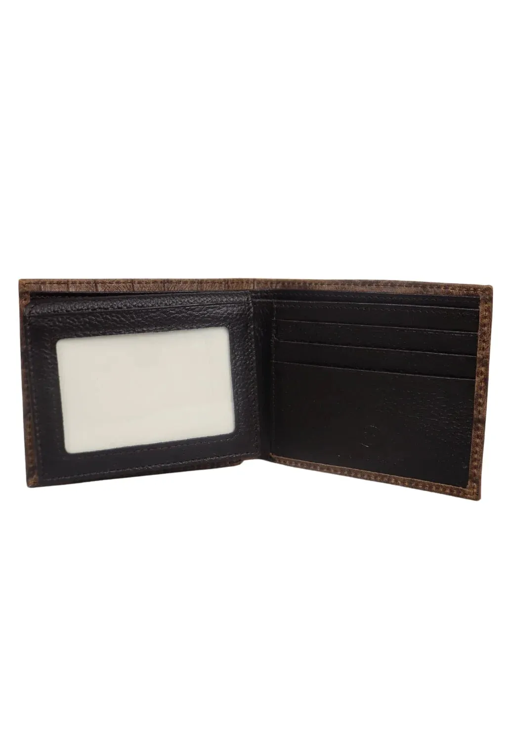 3D Croco BiFold Wallet