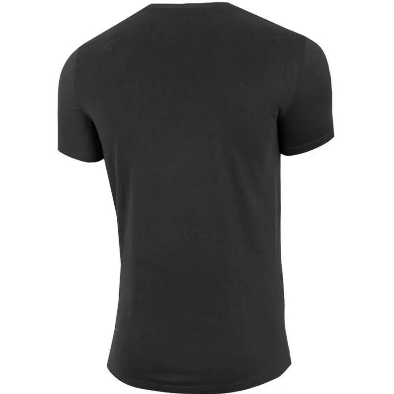 4F Mens Round Neck T-shirt - Gray