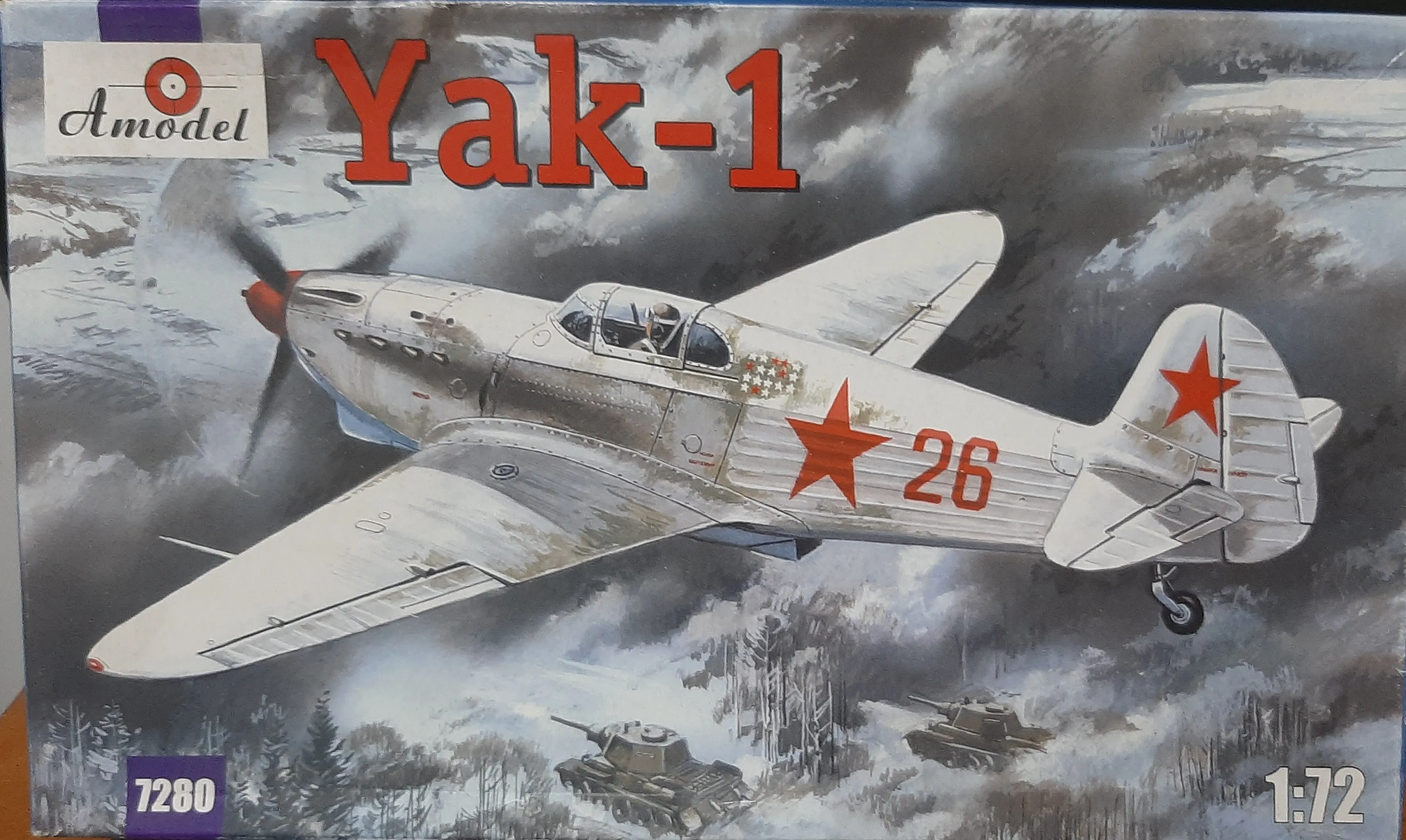 A-Model 1/72 Yakolev Yak-1