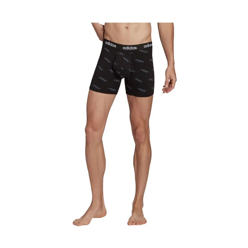 Adidas Mens Essentials Logo 2Pac Boxer Shorts - Black