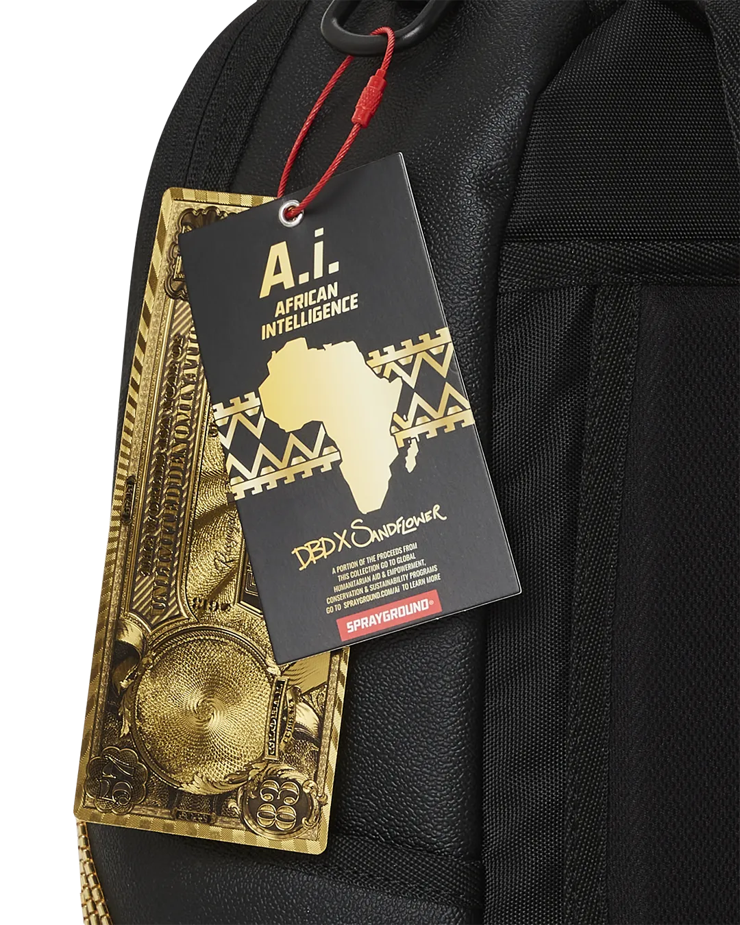 A.I.8 AFRICAN INTELLIGENCE GUILDED LEOPARD BACKPACK (DLXV)