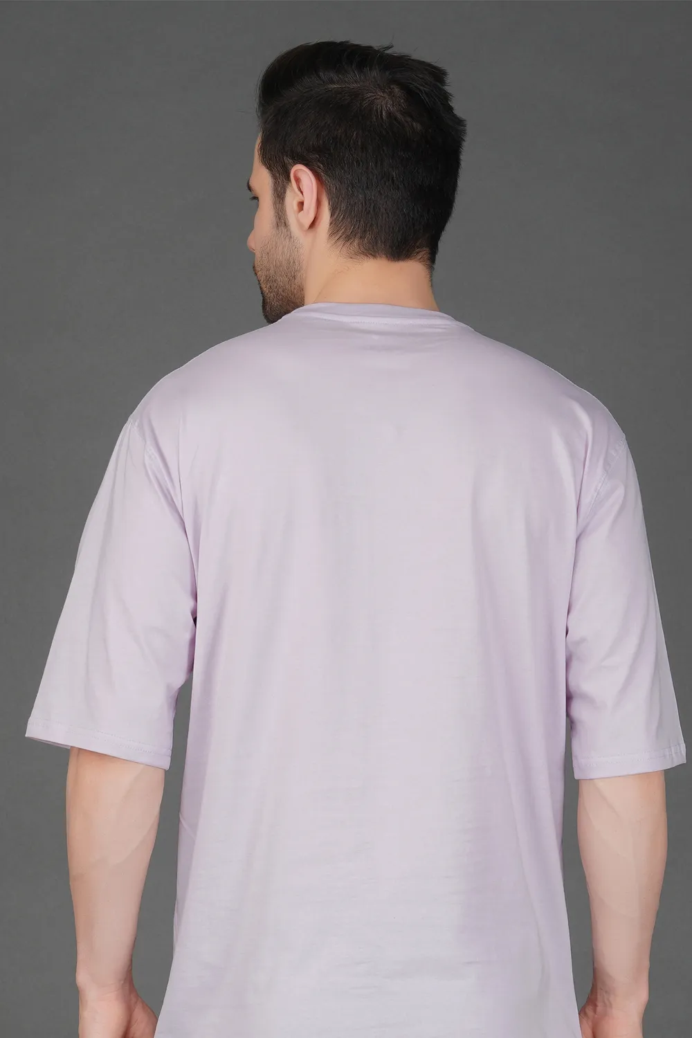 Aisthetikos Mens Oversized Tshirt (Mauve)