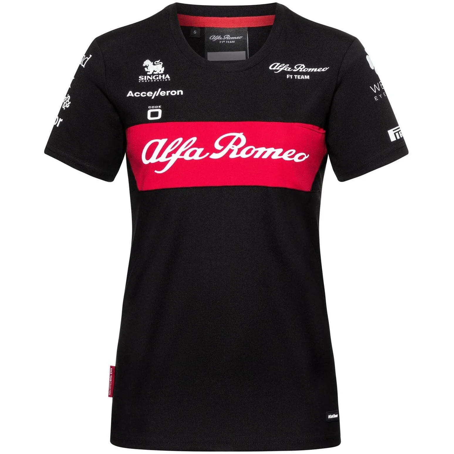 Alfa Romeo Racing F1 2023 Women's Team T-Shirt - Black