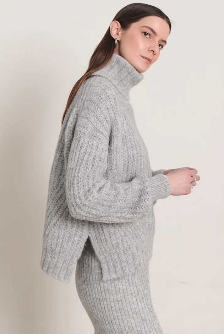 Ali Turtleneck Knit Sweater