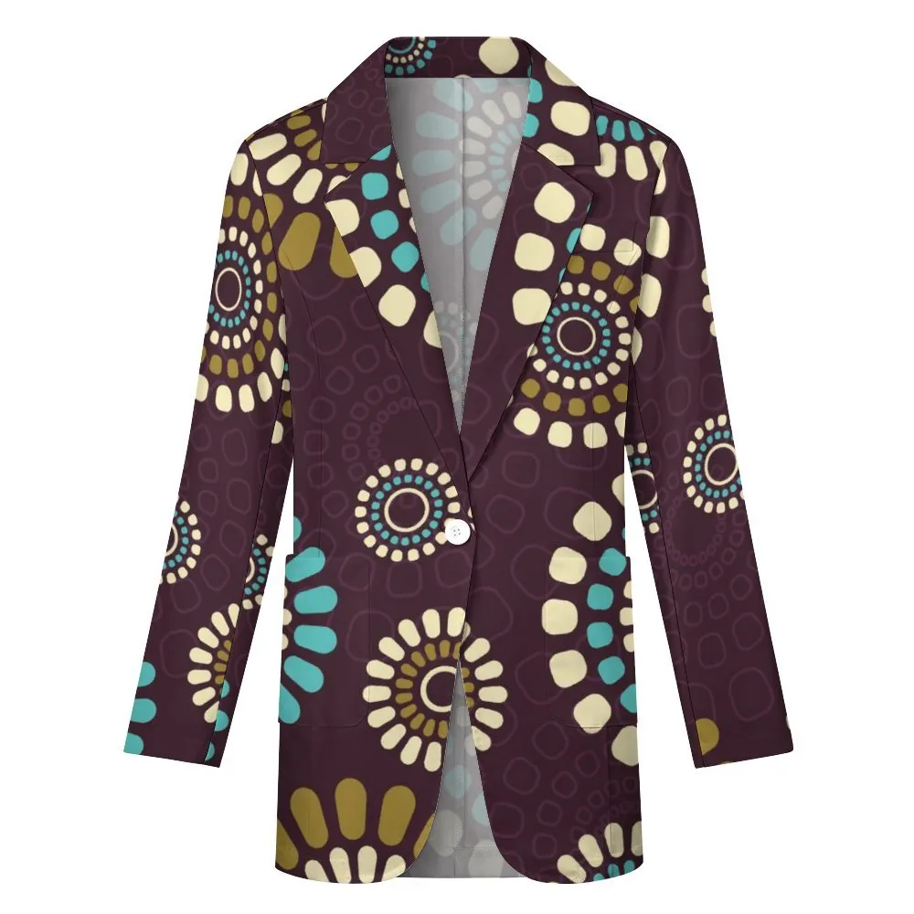 All Over Print Women&#039;s Blazer Women's casual suit