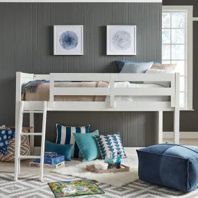 Allyson Park 417-YBR-TLO Twin Loft Bed Open