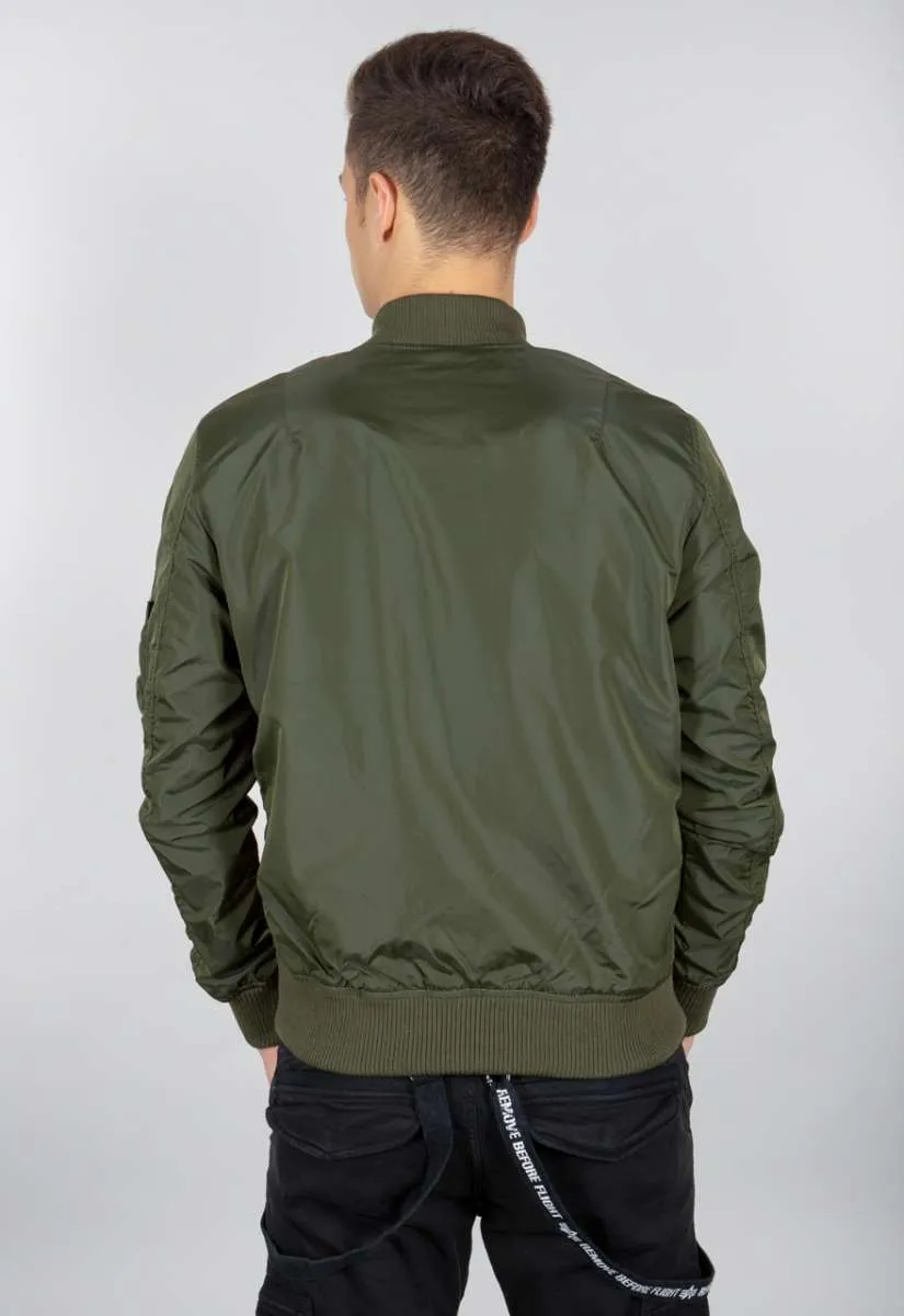 Alpha Industries leichte Bomberjacke darkgreen MA-1 TT 191103-257