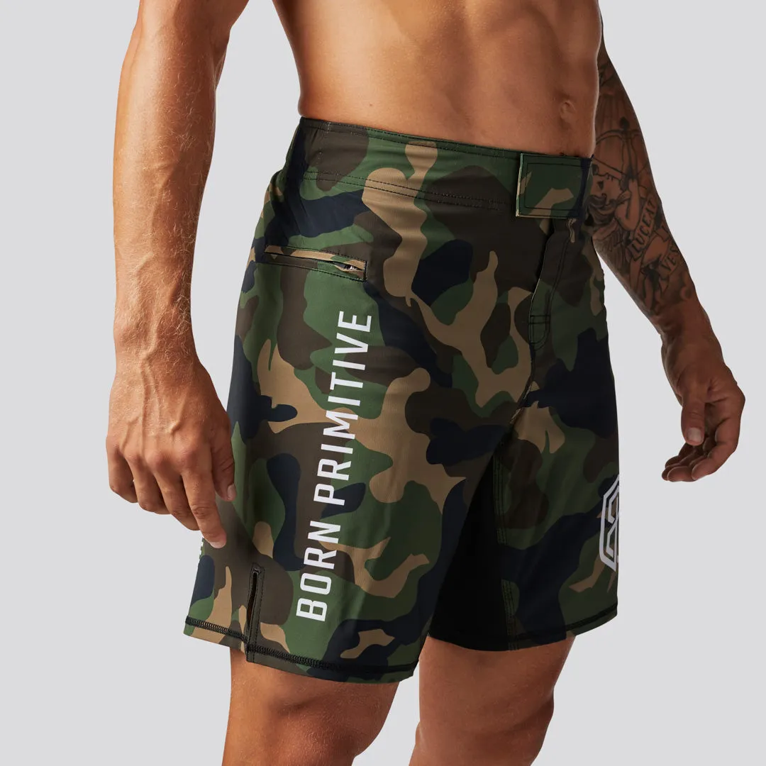 American Defender Short Velcro 3.0 (Woodland)