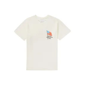 American Flag Cowboy Tee (Bone)