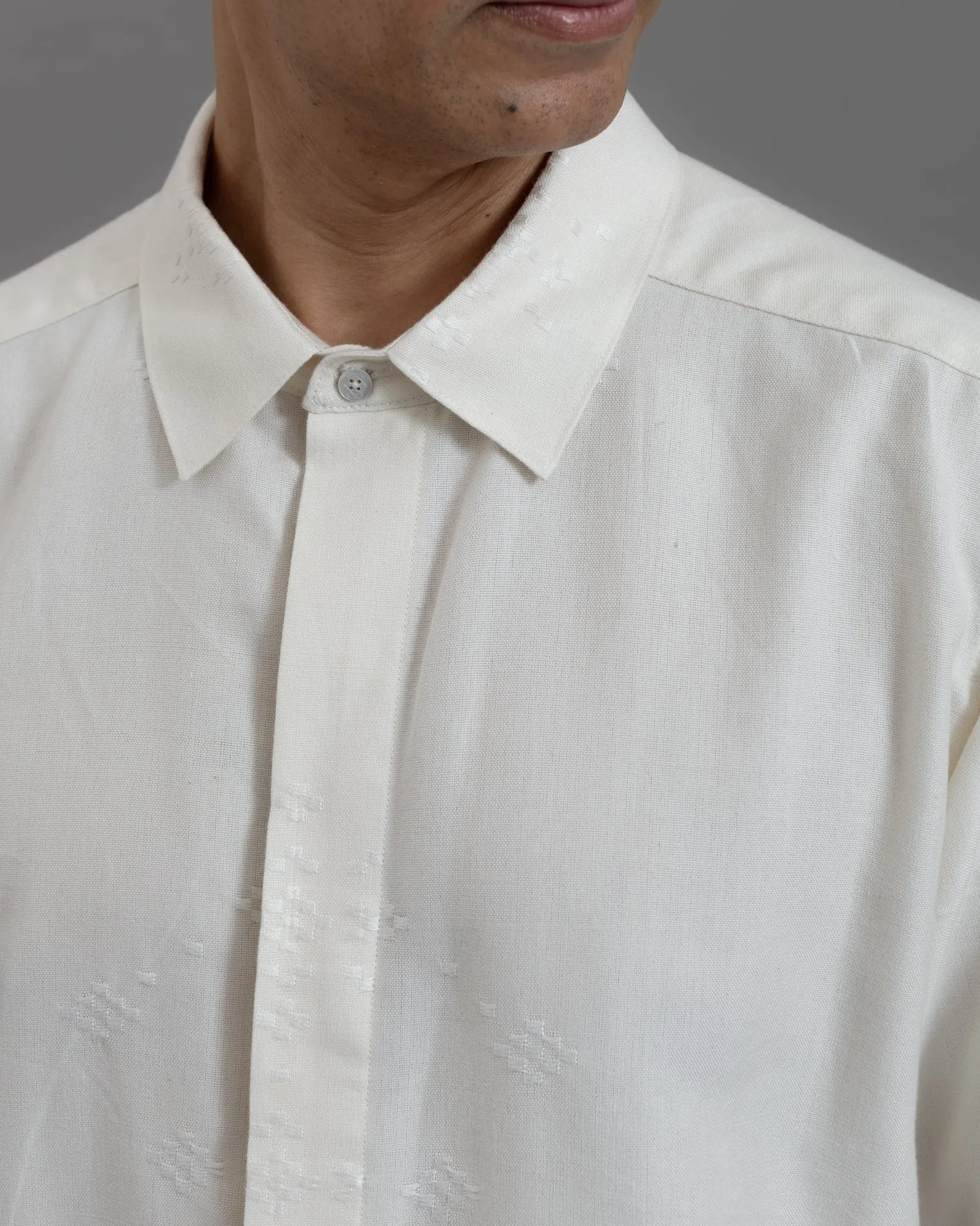 ANGKASA Jacquard - Tailored Shirt (Gender Neutral)