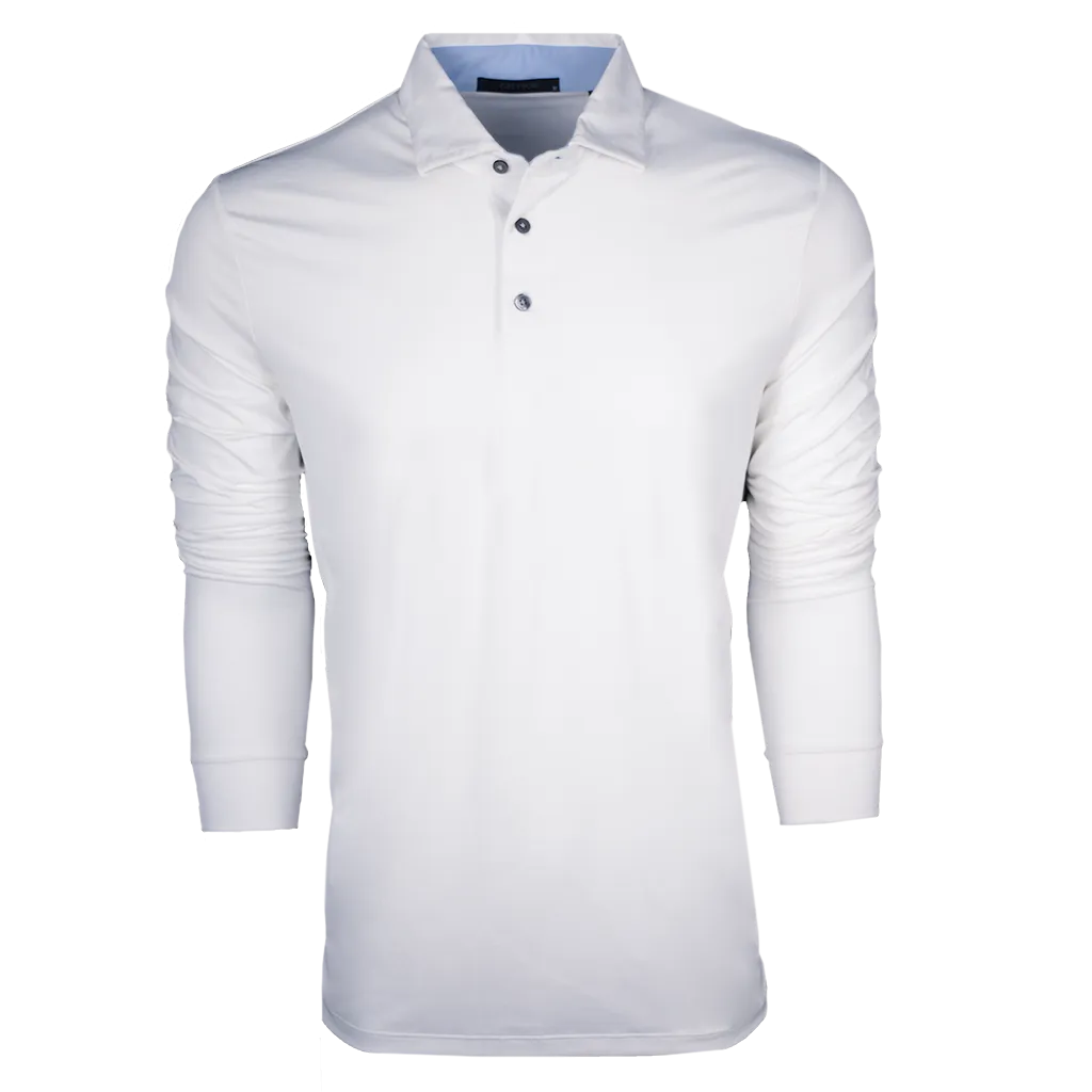 Apache Long Sleeve Polo (Arctic)