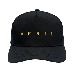 April Skateboards Embroidered Snap-Back Hat