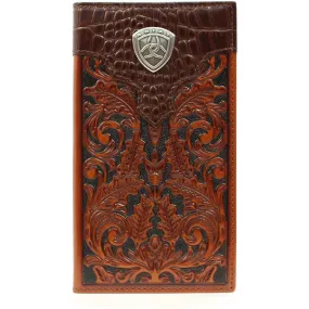 Ariat Gator Floral Rodeo Wallet