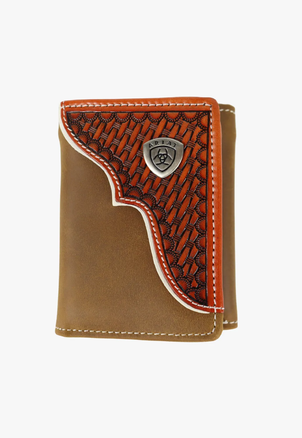 Ariat Mens Tri-Fold Wallet