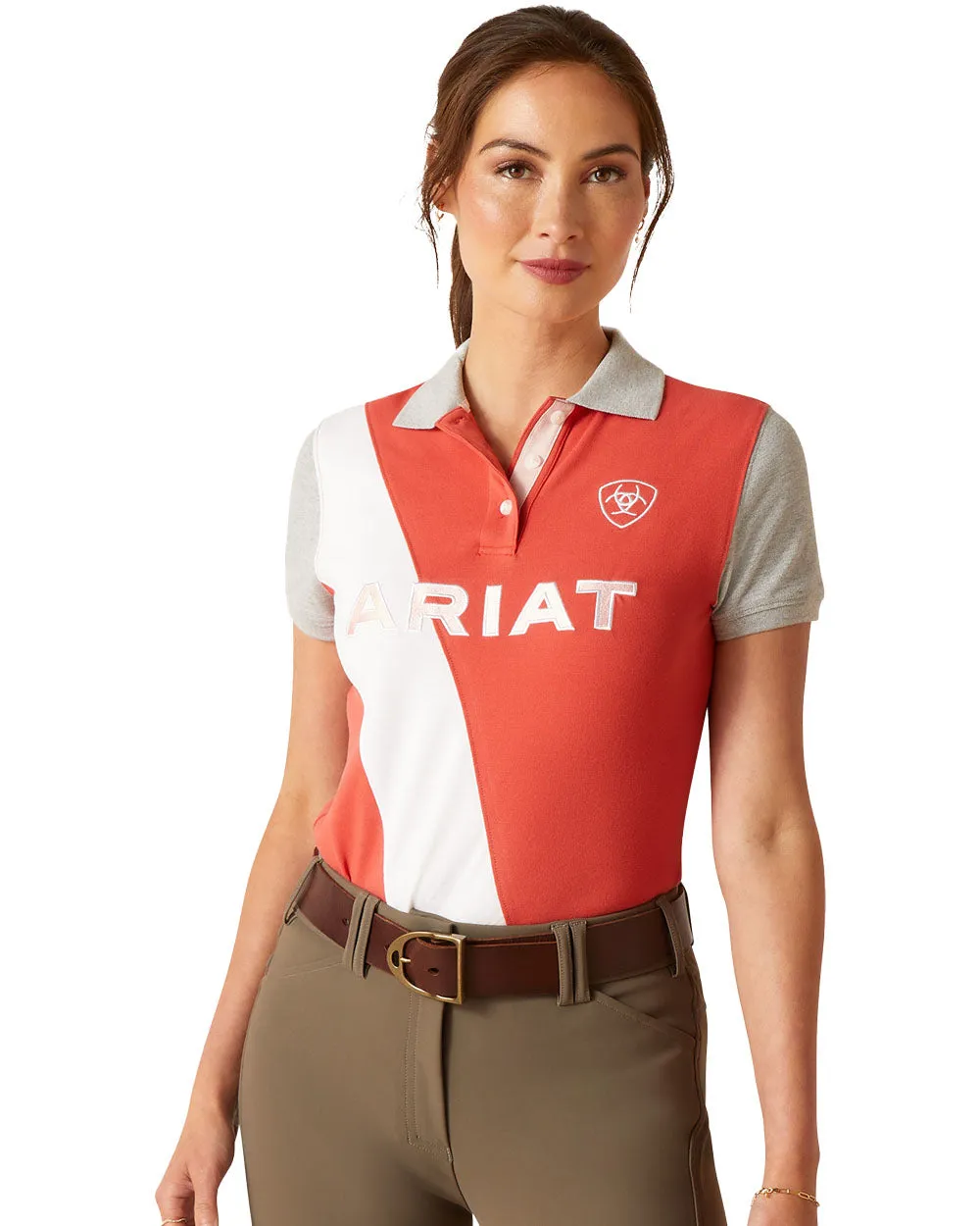 Ariat Womens Taryn Short Sleeved Polo Shirt