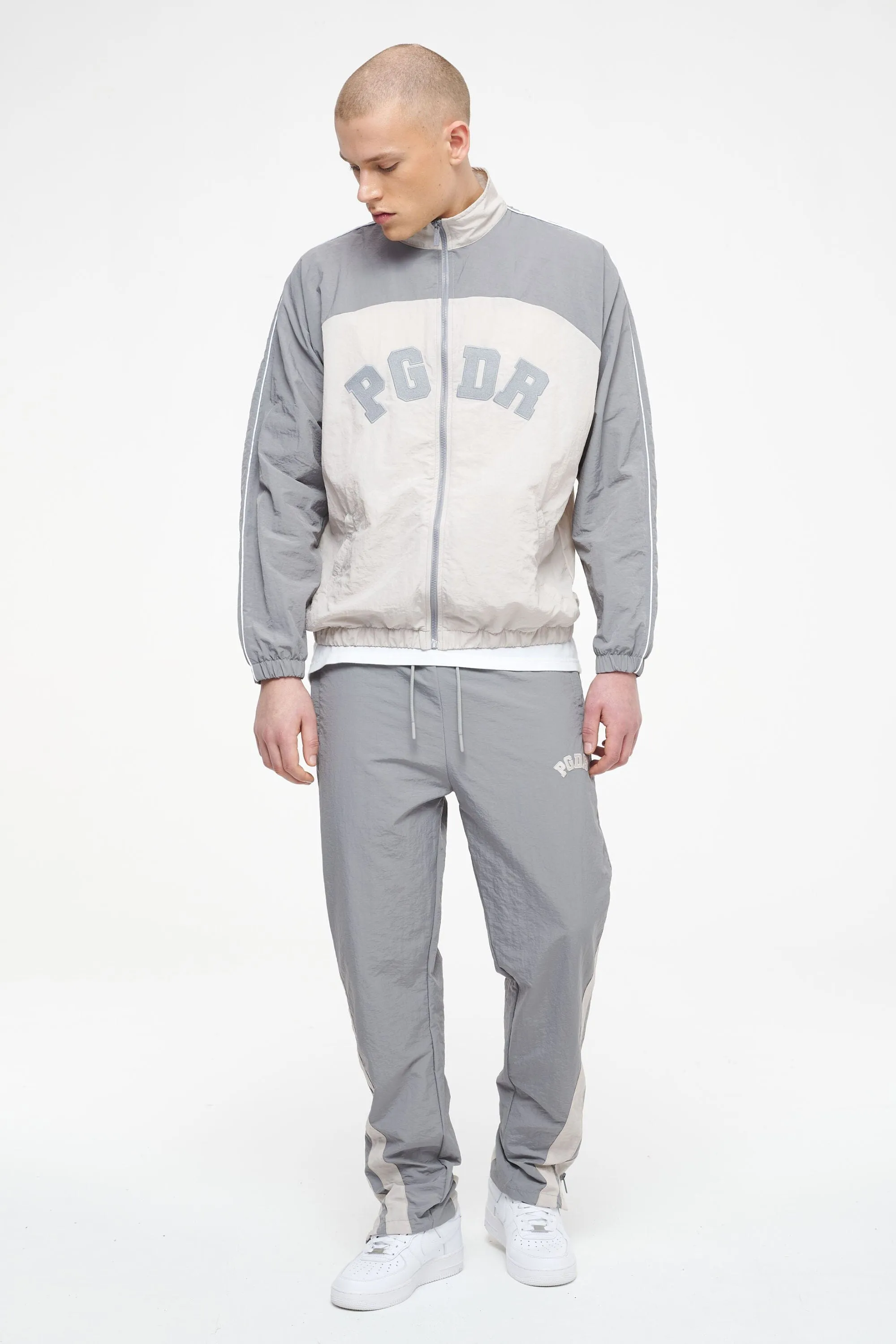 Ascot Track Pants Dusk Grey Angels Cream