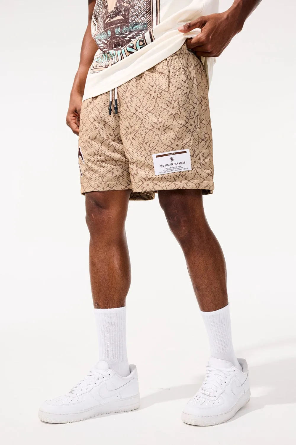 Athletic - Watch The Throne Shorts (Beige)