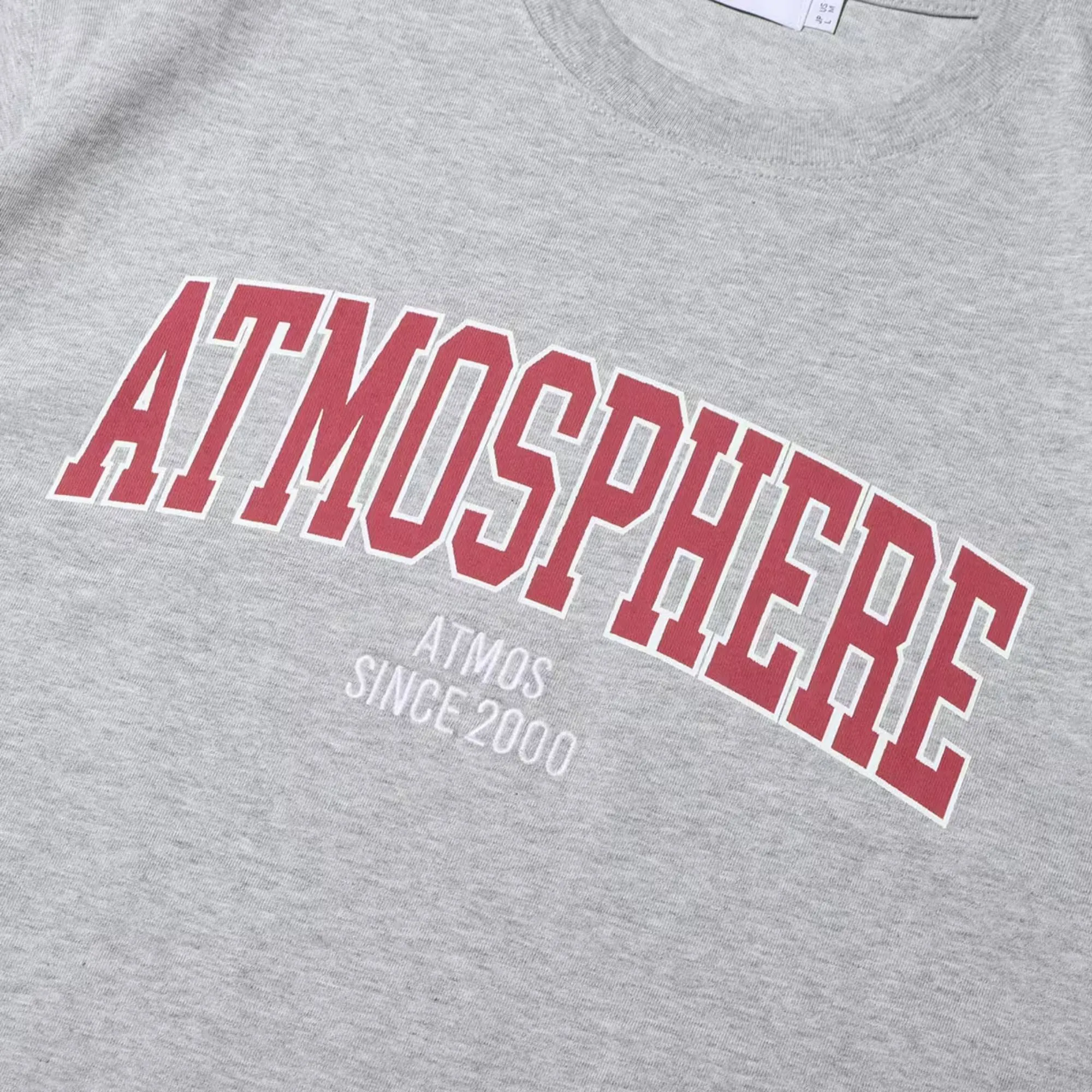 ATMOS VINTAGE COLLEGE LOGO T-SHIRTS