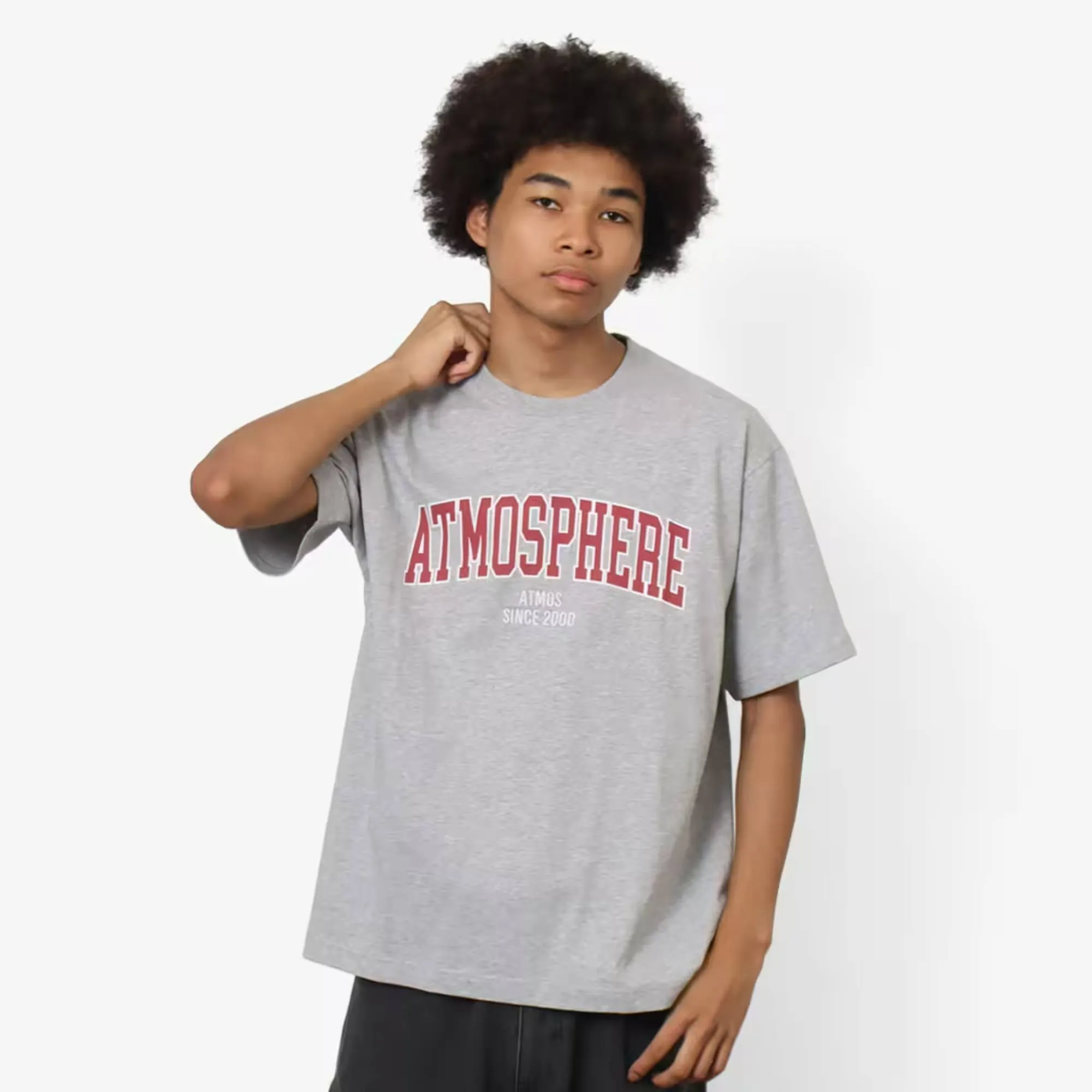 ATMOS VINTAGE COLLEGE LOGO T-SHIRTS