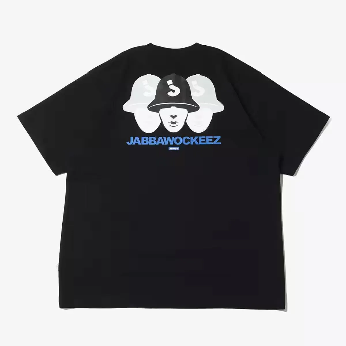 ATMOS X JABBAWOCKEEZ  MASK BACK PRINT T-SHIRTS