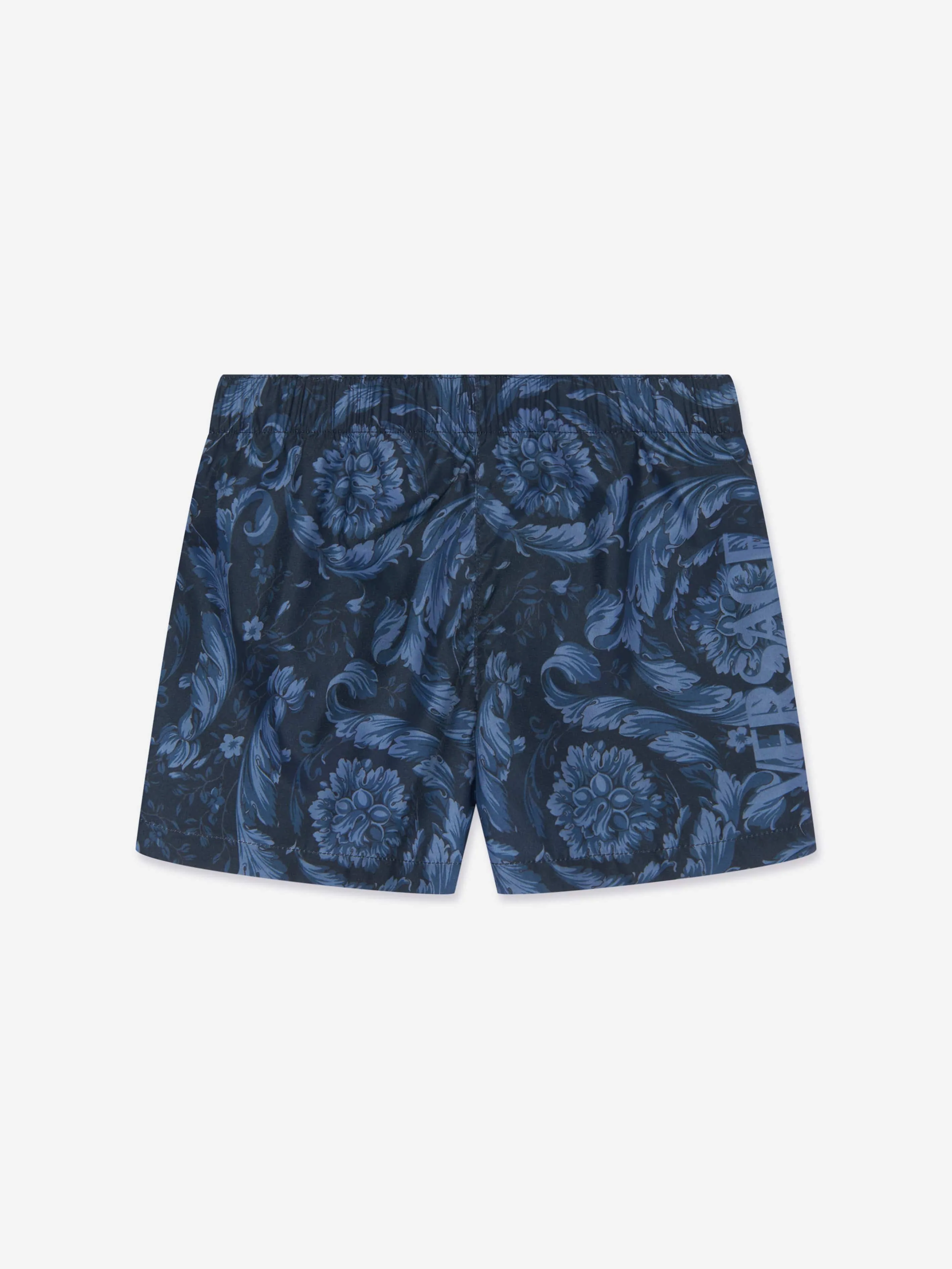 Baby Boys Baroque Swim Shorts in Navy