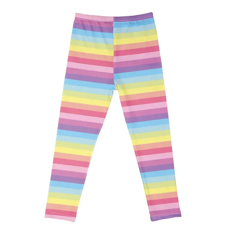 Baby Girl 2-12Y Heart Love Pencil Leggings