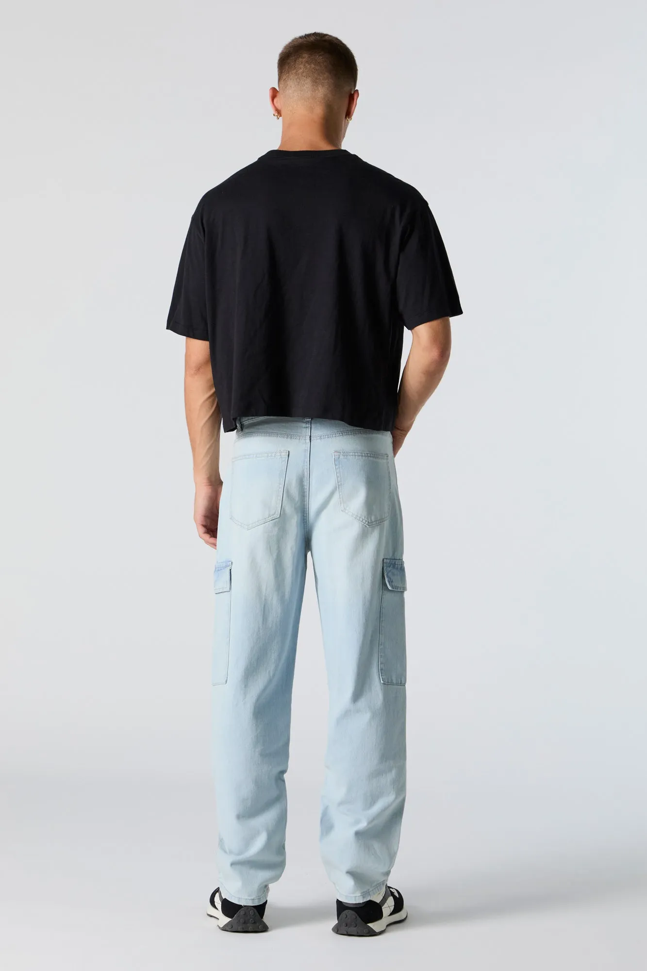 Baggy Straight Leg Cargo Jean