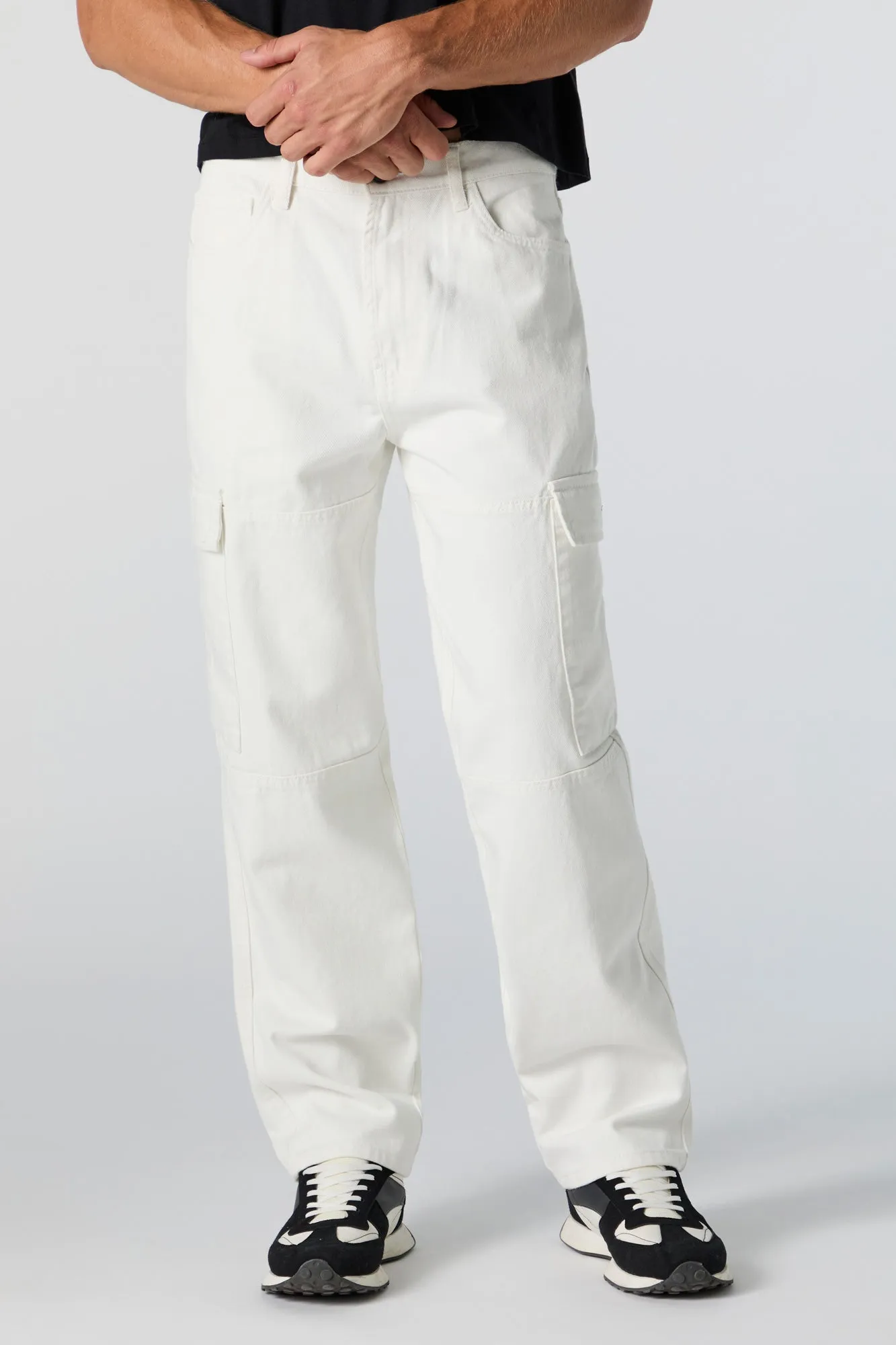 Baggy Straight Leg Cargo Jean